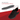Elevator shoes height increase CALTO - Q215 - 2.4 Inches Taller (Black/Red) - Ultra Lightweight
