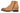 Elevator shoes height increase CALTO - K24403 - 3 Inches Taller (Brown) - Casual Zipper Boots