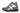 Elevator shoes height increase CALTO - S22781 - 3.6 Inches Taller (Grey/White) - Hiking Style Boots
