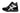 Elevator shoes height increase CALTO - S22783 - 3.6 Inches Taller (Black/White) - Hiking Style Boots