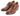 Elevator shoes height increase CALTO Brown Leather Dress Shoes - Three Inches - Y40201