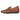 Elevator shoes height increase CALTO Lightweight Brown Penny Loafers - 2.4 Inches - S1092