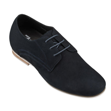 Elevator shoes height increase TOTO - D01312 - 2.4 Inches Taller (Navy Blue) - Super Lightweight
