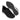 Elevator shoes height increase CALTO - Q212 - 2.4 Inches Taller (Black/Grey) - Ultra Lightweight