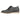 Elevator shoes height increase CALTO Business Casual Grey Leather Shoes 2.8 Inch - Y42023