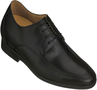 Elevator shoes height increase TOTO - X7102 - 3.4 Inches Taller (Black) - Super Lightweight
