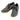 Elevator shoes height increase CALTO Business Casual Grey Leather Shoes 2.8 Inch - Y42023