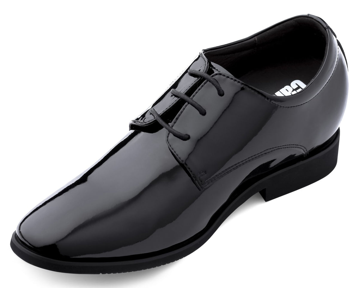 Mens Patent Shiny Formal Shoes