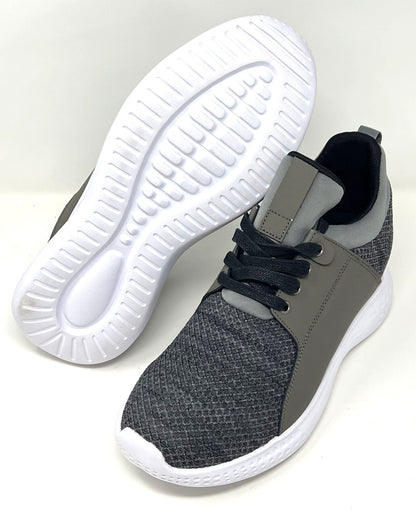 Elevator Sports Shoes, Grey +2.8 / +7 cm