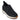 Elevator shoes height increase CALTO - J1433  - 3.3 Inches Taller (Black) - Casual Chunky Sole Sneaker Loafers