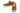 Elevator shoes height increase CALTO - J1583  - 2.6 Inches Taller (Brown) - Lightweight Casual Walkers