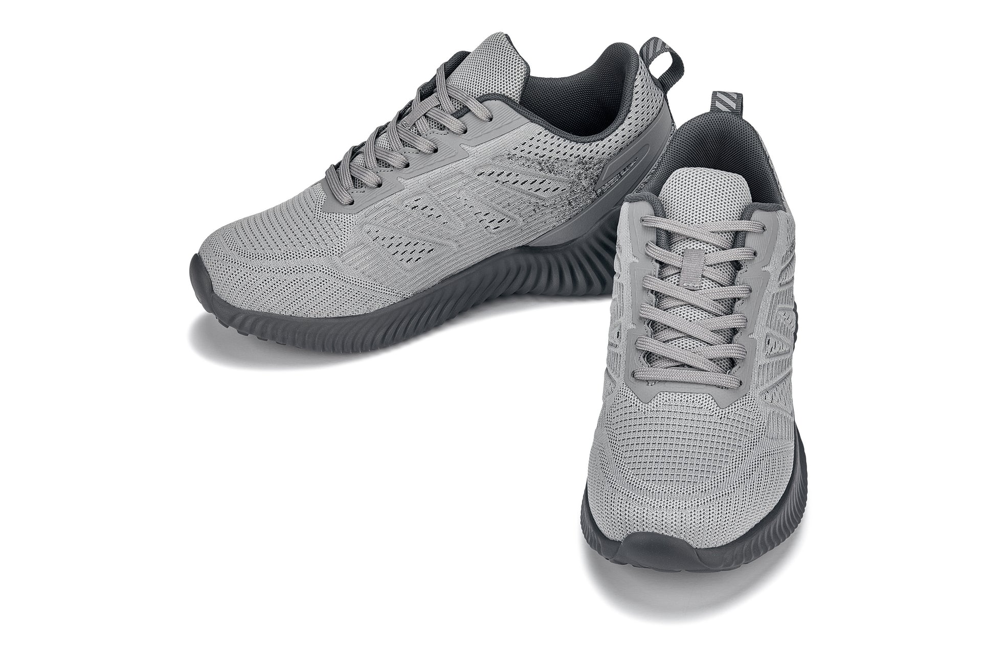 CALTO - Q221 - 2.6 Inches Taller (Cement/Pewter) - Lichtgewicht Sportieve Sneakers