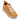 Elevator shoes height increase CALTO - Q274  - 2 Inches Taller (Camel Brown & Gum Sole) - Elevated Leatherette Micro-Perforated Sneakers