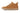 Elevator shoes height increase CALTO - Q274  - 2 Inches Taller (Camel Brown & Gum Sole) - Elevated Leatherette Micro-Perforated Sneakers