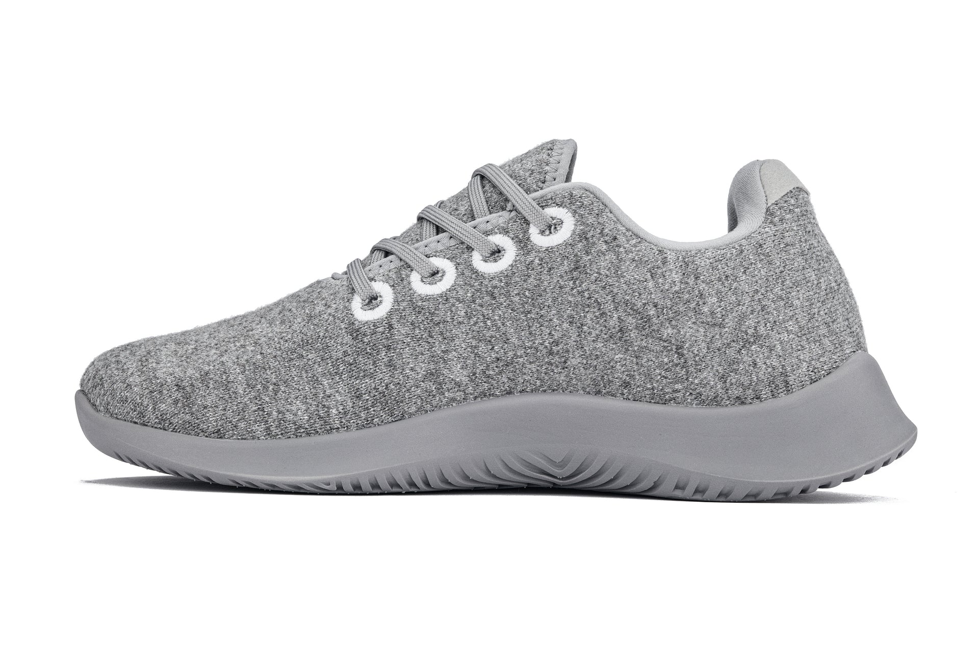 CALTO - Q501 - 2.4 Inches Taller (Heather Grey Merino Wool) - Ultra Lightweight Sneakers