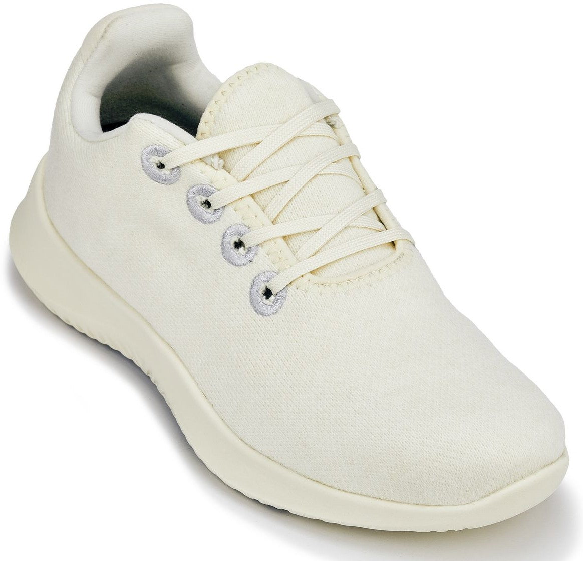 CALTO – Q504 – 2,4 Zoll größer (Creme) – Ultraleichte Sneaker