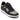 Elevator shoes height increase CALTO - S2533 - 2.2 Inches Taller (Black/Green) - Contemporary Casual Sneaker