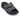 Elevator shoes height increase CALTO - X1661 - 2 Inches Taller (Iron Grey Buckle) - Dual Adjustable Buckle Sandals