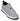 CALTO - X2324 - 2.4 Inches Taller (Pewter Grey/White & Black Sole) - Lace Up Casual Sneaker - Lightweight