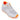 Elevator shoes height increase CALTO - X2694 - 2.8 Inches Taller (Light Grey/Orange) - Lightweight Sporty Sneakers