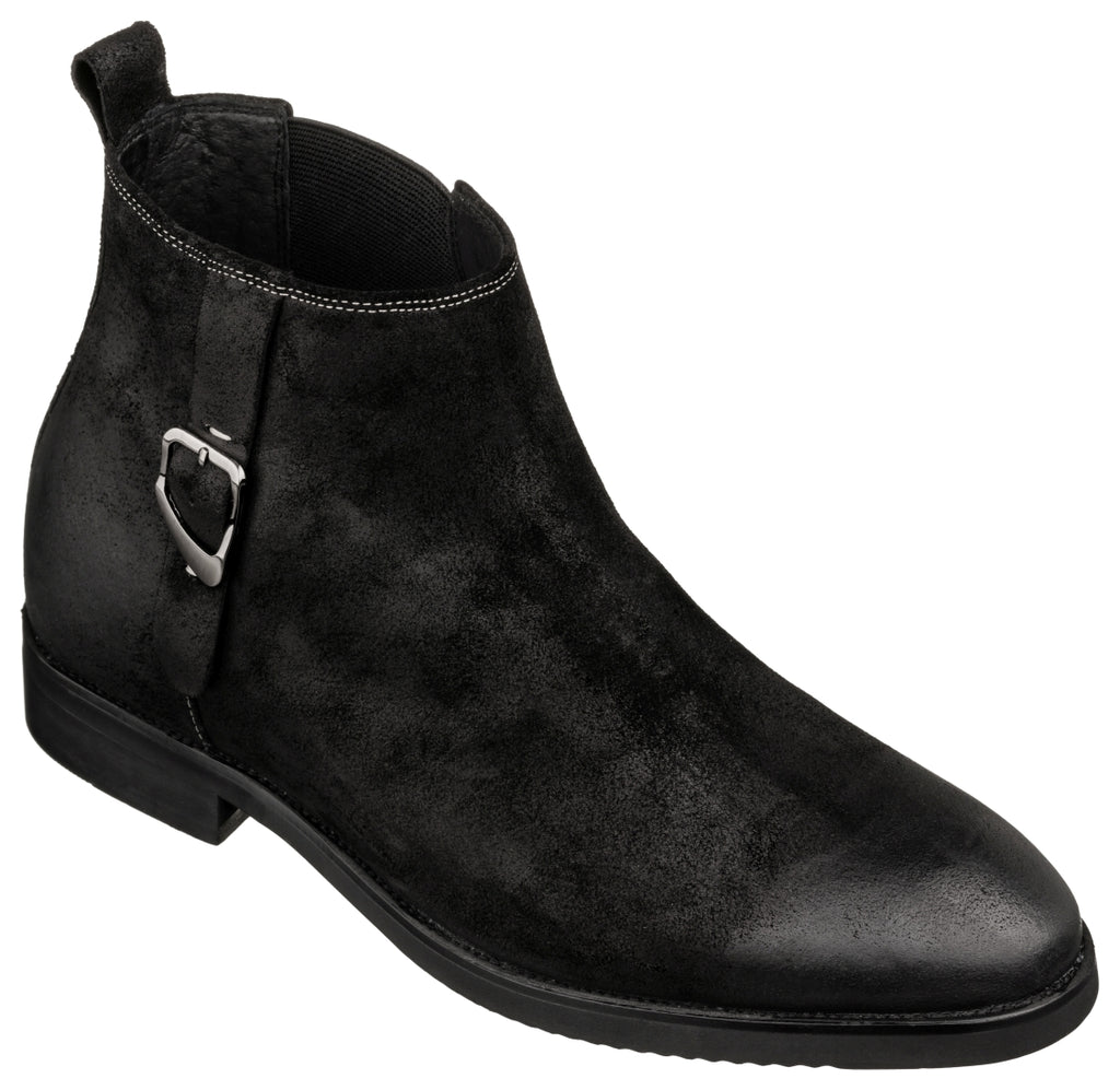 TOTO - K92081 - 3 Inches Taller (Nubuck Black) - Chelsea 