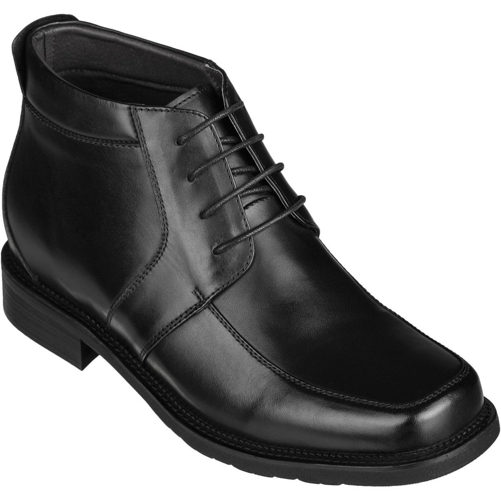 CALTO Leather Dress Elevator Boots - TallMenShoes.com display picture 1