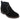 Elevator shoes height increase CALTO - Y41082 - 3.2 Inches Taller (Nubuck Black) - Zipper Boots