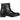 Elevator shoes height increase Black CALTO Elevator Motorcycle Boots - 3.3 Inches - G6251