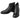 Elevator shoes height increase CALTO - S28001 - 3.2 Inches Taller (Black) - Lightweight - Zipper Boots