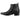 Elevator shoes height increase CALTO - T8112 - 3.3 Inches Taller (Black) - Zipper Boots