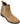 Elevator shoes height increase CALTO - K33091 - 2.9 Inches Taller (Khaki Brown) - Suede Chelsea Boot