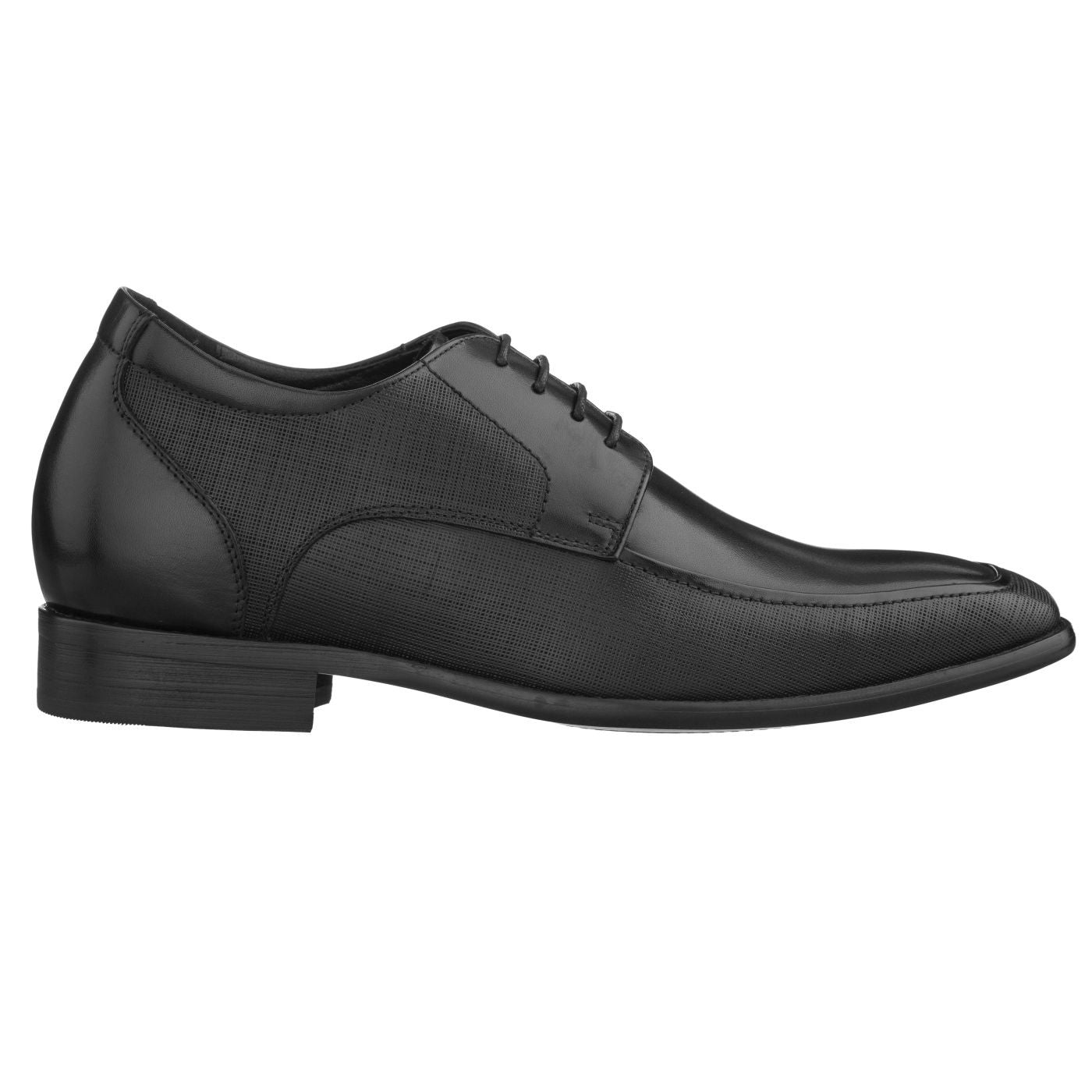 CALTO Black Dress Elevator Shoes Y5032 - TallMenShoes.com ...
