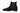 Elevator shoes height increase CALTO - K33090 - 2.9 Inches Taller (Black) - Suede Chelsea Boot