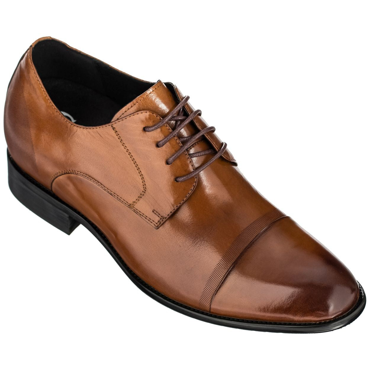 CALTO Y1002 2.8-In. Oxford Elevator Shoes – Tallmenshoes.com