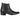 Elevator shoes height increase CALTO - T8112 - 3.3 Inches Taller (Black) - Zipper Boots