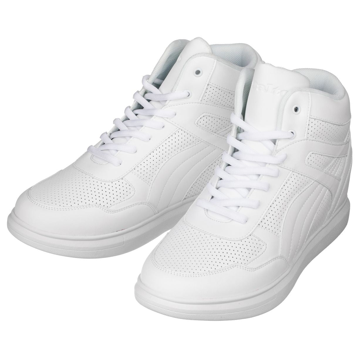 Elevator shoes height increase CALTO - H71904 - 3.8 Inches Taller (White)