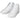 Elevator shoes height increase CALTO - H71904 - 3.8 Inches Taller (White)