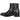 Elevator shoes height increase Black CALTO Elevator Motorcycle Boots - 3.3 Inches - G6251