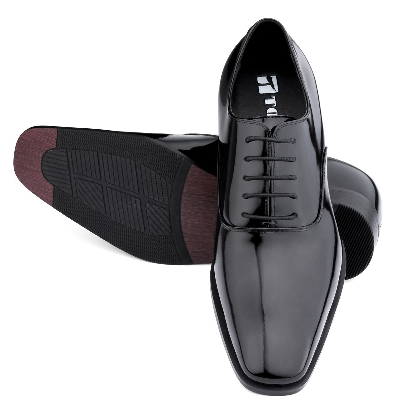 Amazon.com | Men's Dress Shoes Oxfords Formal Classic Business Formal Soft  Wedding Casual Modern Work Shoes Brown | Oxfords